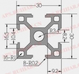 工業(yè)鋁型材8-3030