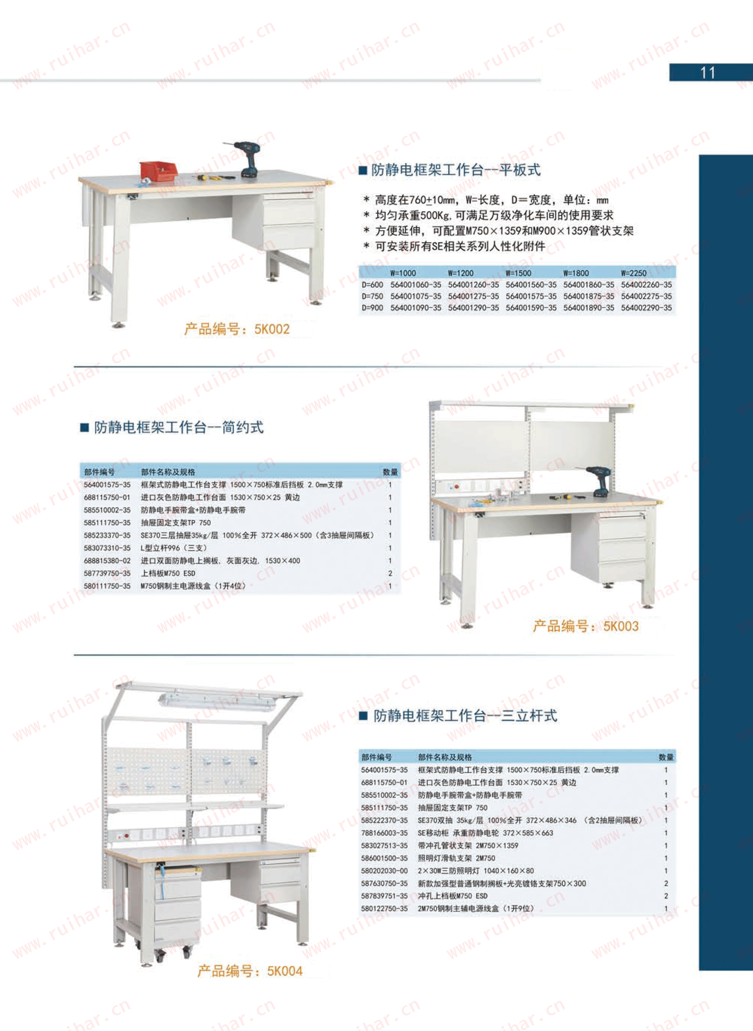 防靜電框架式雙層工作臺，SEG-05-A，SEG-05-B，SEG-05-C，SEG-05-D,森億