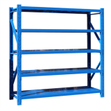 中型貨架主架1800×500×2000mm(五層,500kg/層,藍(lán)色)