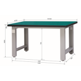 重型工作臺(tái)(40mm復(fù)合臺(tái)面)，E-XTG1575(G)