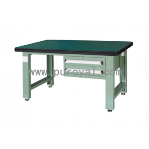 重型工作臺(tái)帶雙吊抽(50mm復(fù)合臺(tái)面)，XFH-1520