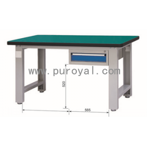重型工作臺(tái)帶單抽(40mm復(fù)合臺(tái)面)，E-XTG1875+XB10-1TG(B)