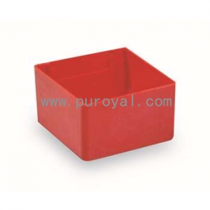工具柜分類盒，紅色塑料分類盒75×75×46mm，SH-23